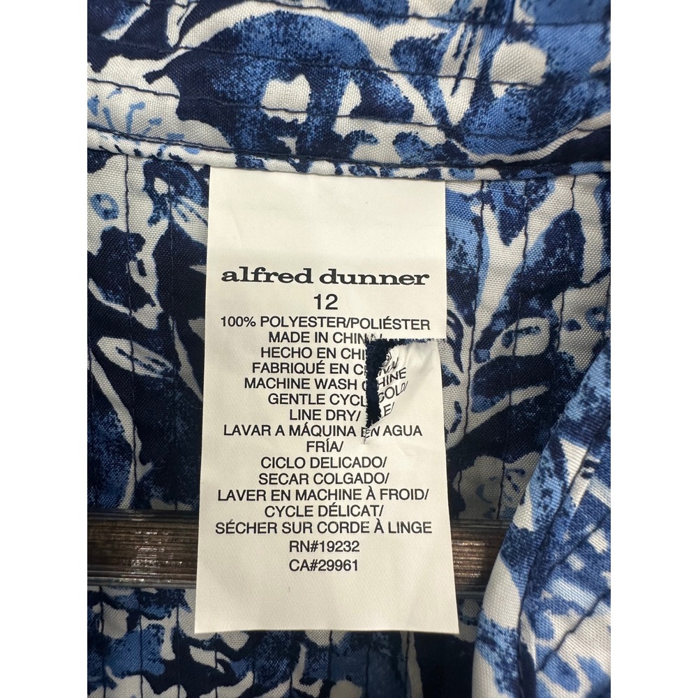 Alfred Dunner Reversible Quilted Patchwork Floral… - image 5